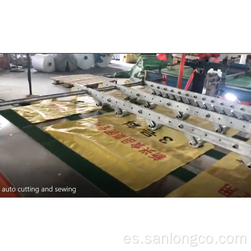 Máquina de impresión de coser de corte de maquinaria para fabricación de bolsas de plástico